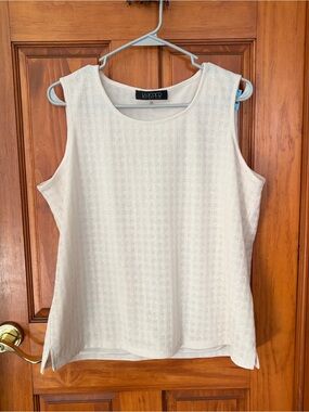 Kasper Women's Textured Sleeveless Tank